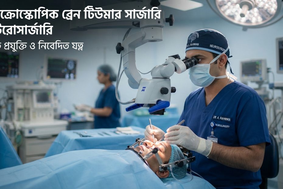 Microscopic Brain Tumor Surgery in Bangladesh