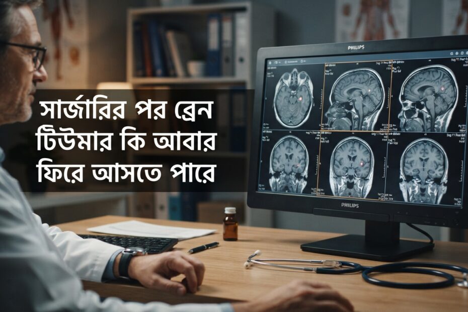 সার্জারির পর ব্রেন টিউমার কি আবার ফিরে আসতে পারে