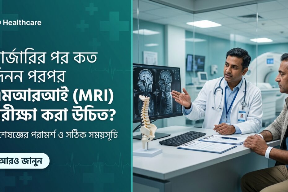 সার্জারির পর কত দিন পরপর এমআরআই (MRI) পরীক্ষা করা উচিত